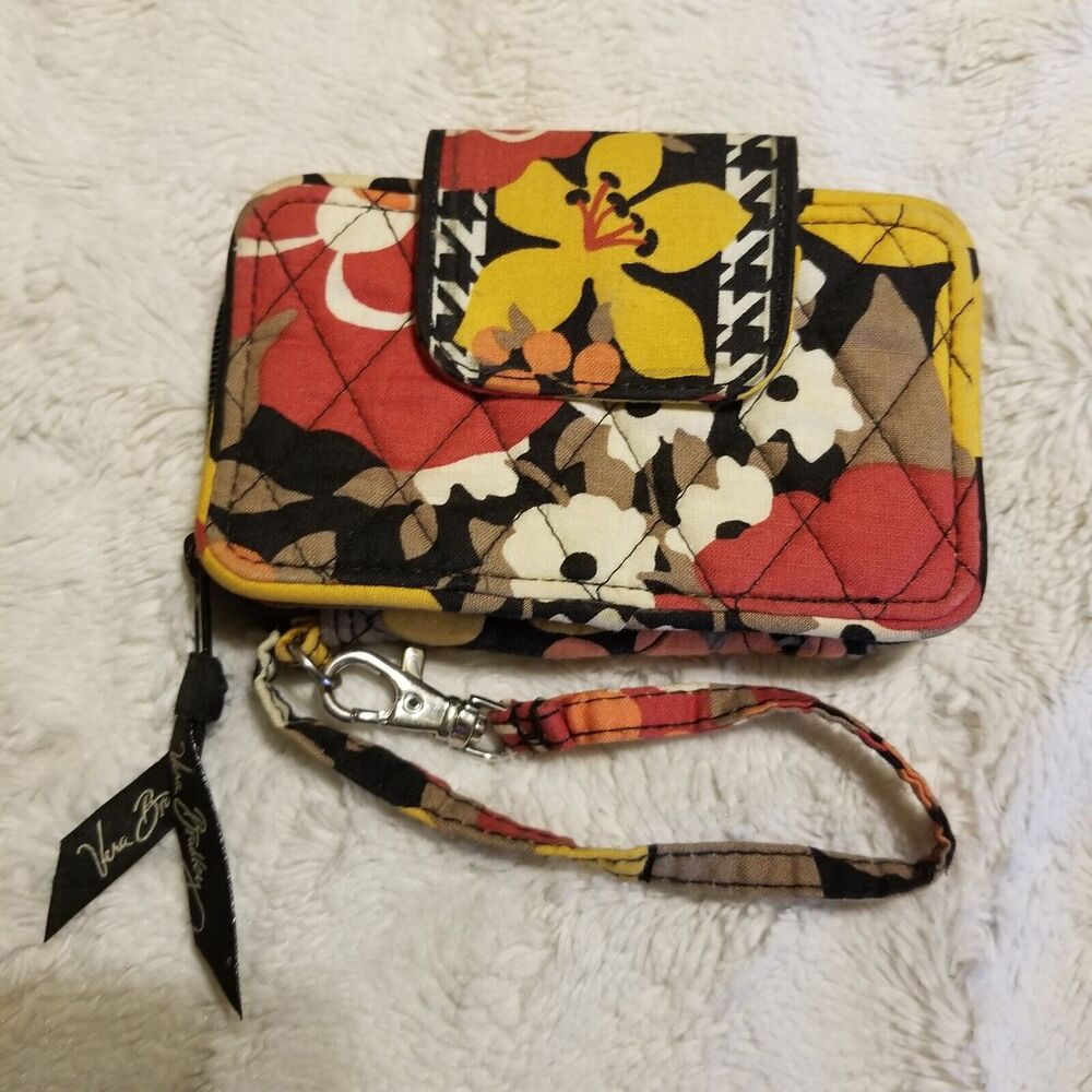 Vera Bradley Wristlet Bittersweet Floral All In One Floral